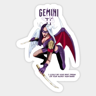 Gemini Sticker